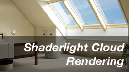 cloud rendering in shaderlight for sketchup